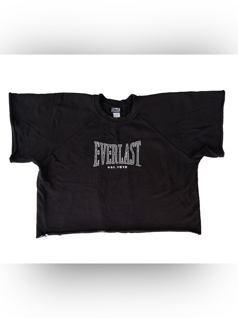 Vintage Everlast Pullover Sweatshirt in Black | Size S/M